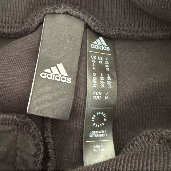 Adidas Gray Pants with Elastic Waistband Size XS - Picture 4 of 7